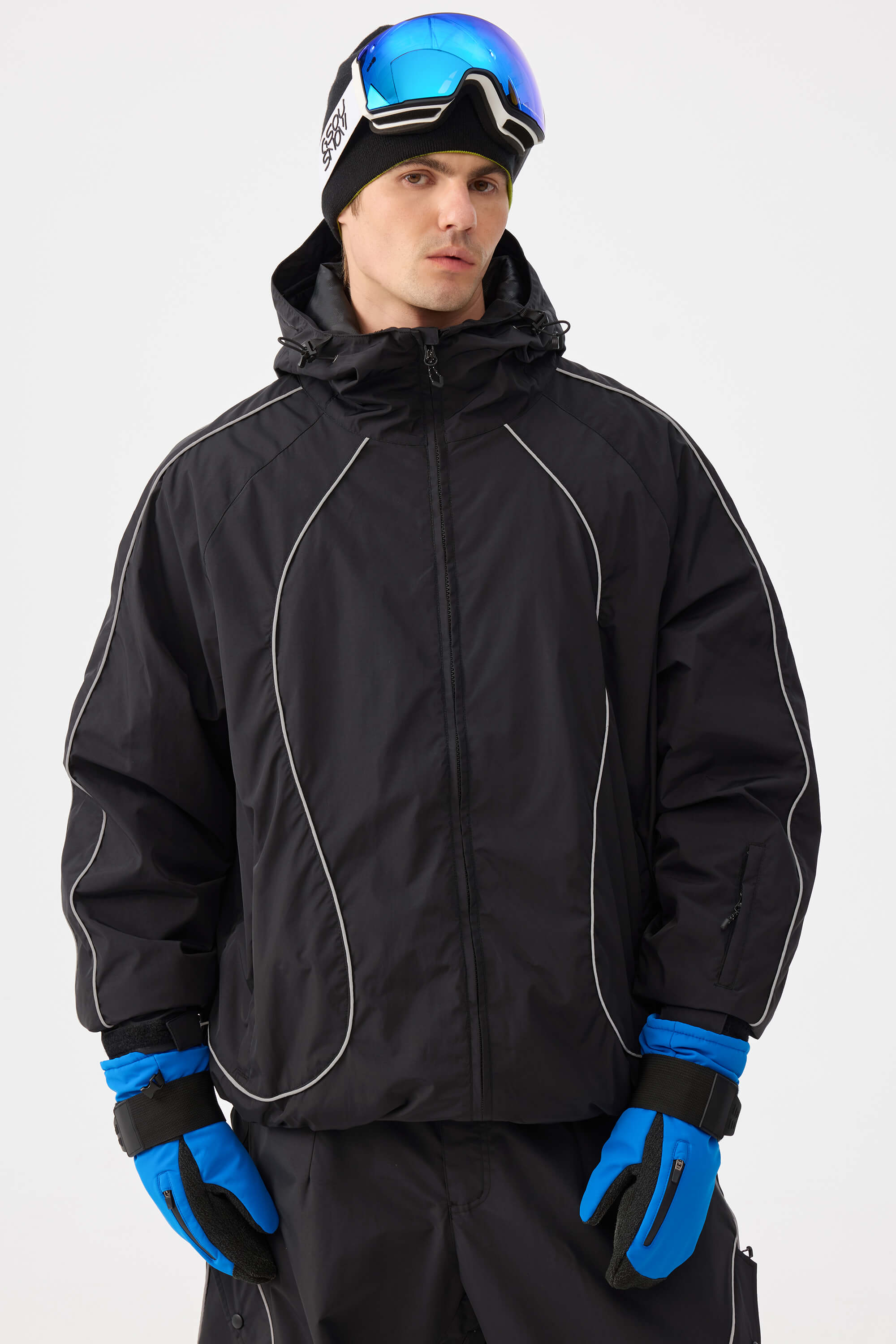 Jaqueta Masculina Retro Track Ski Lemartine