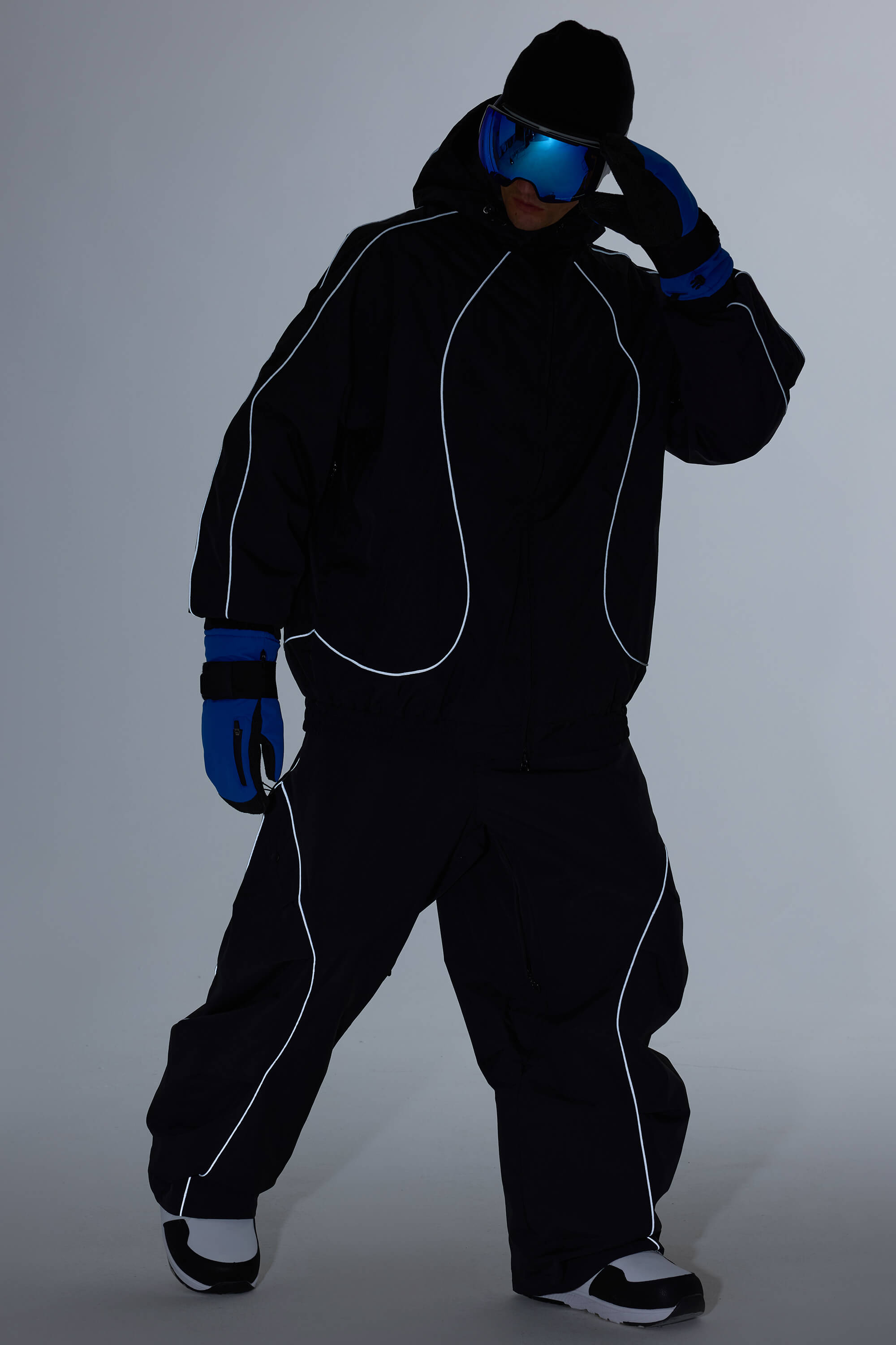 Jaqueta Masculina Retro Track Ski Lemartine