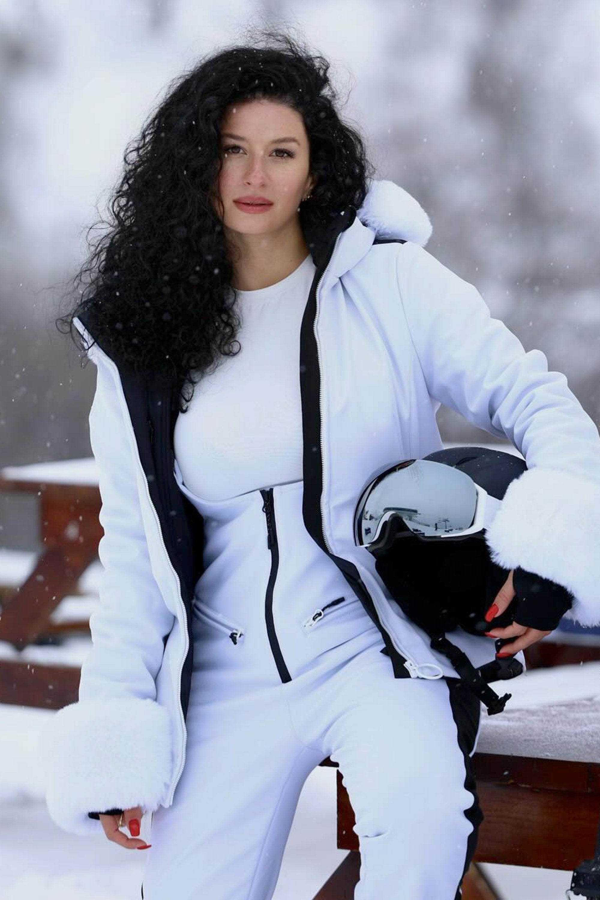 Jaqueta Feminina de Ski Térmica Dubai Lemartine