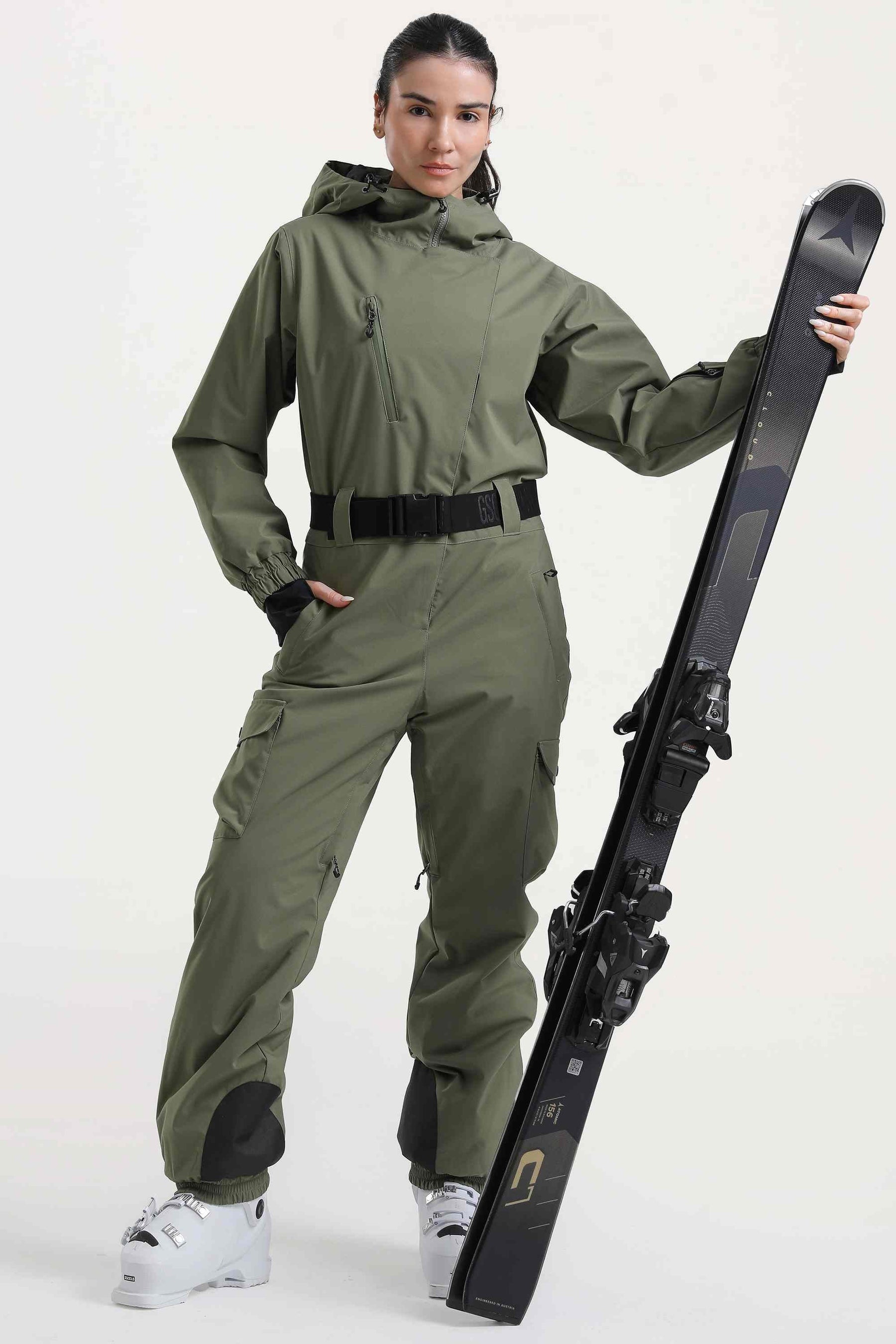 Macacão de Ski Feminino Asymmetric Lemartine