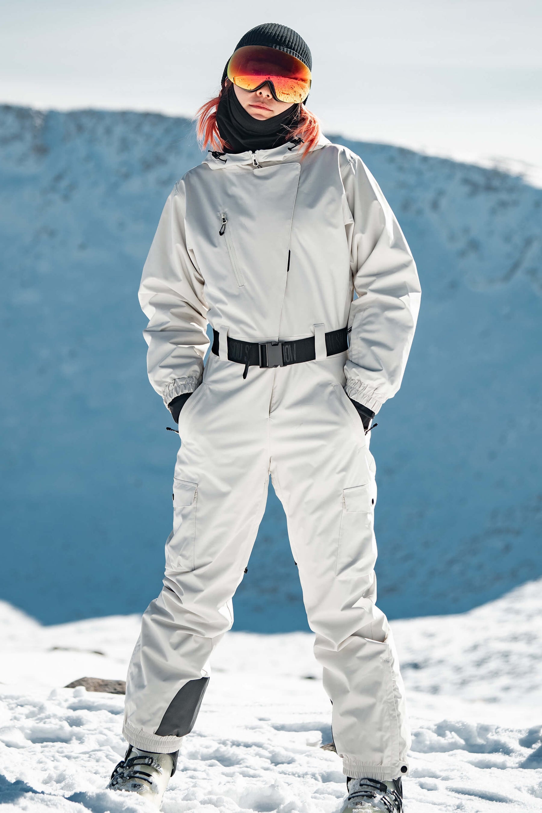 Macacão de Ski Feminino Asymmetric Lemartine
