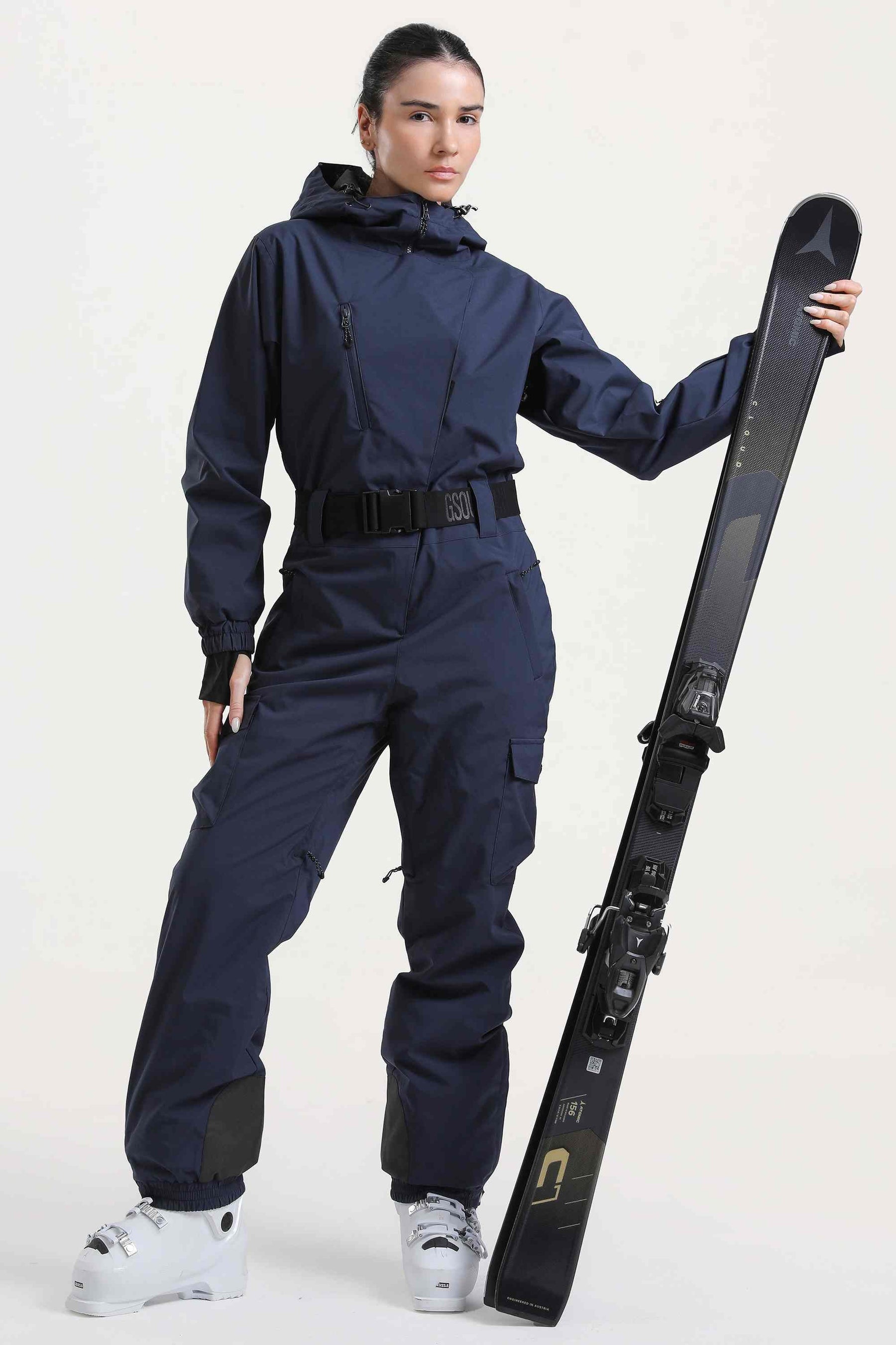 Macacão de Ski Feminino Asymmetric Lemartine