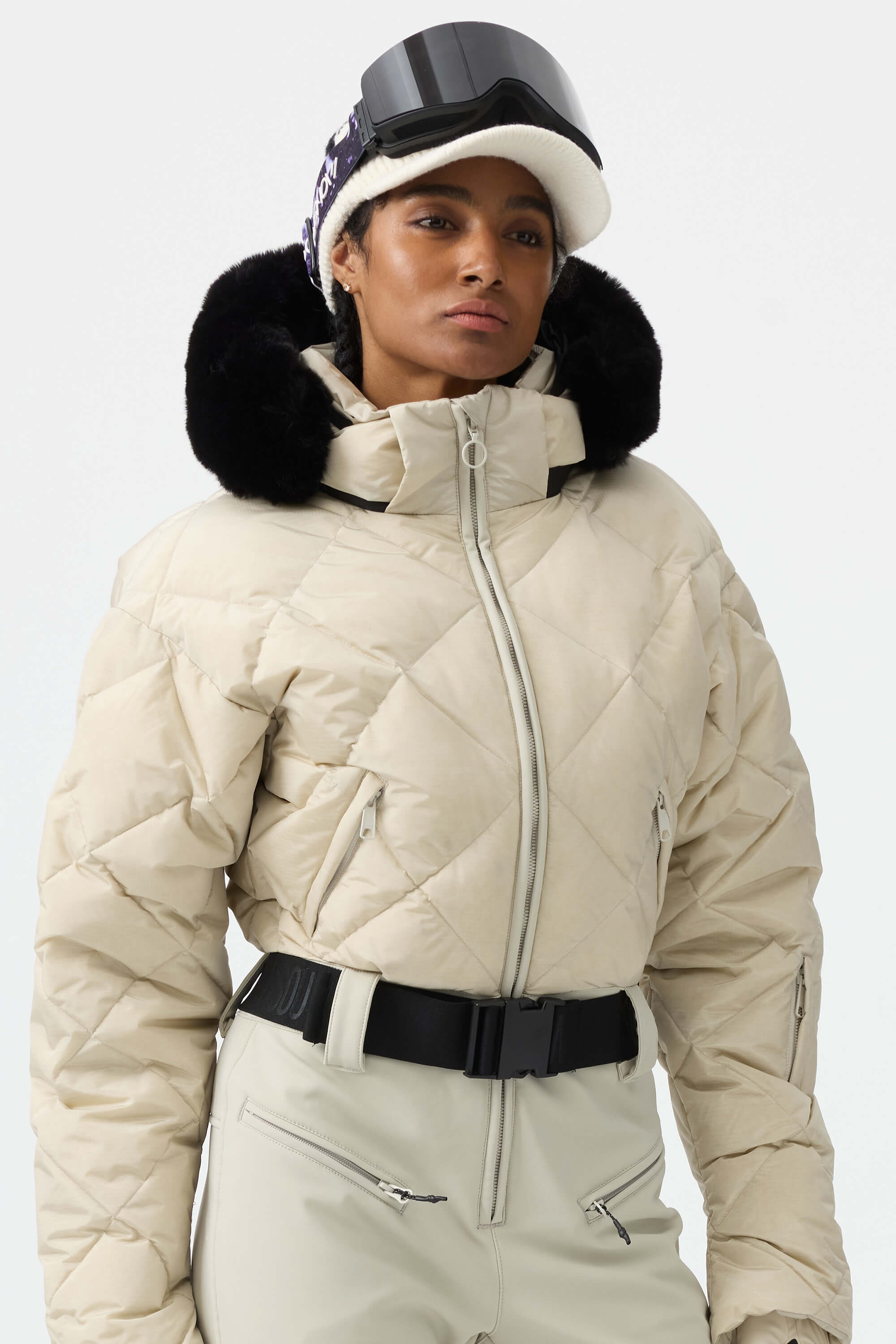 Macacão de Ski Feminino Mini-flare Puffer Lemartine