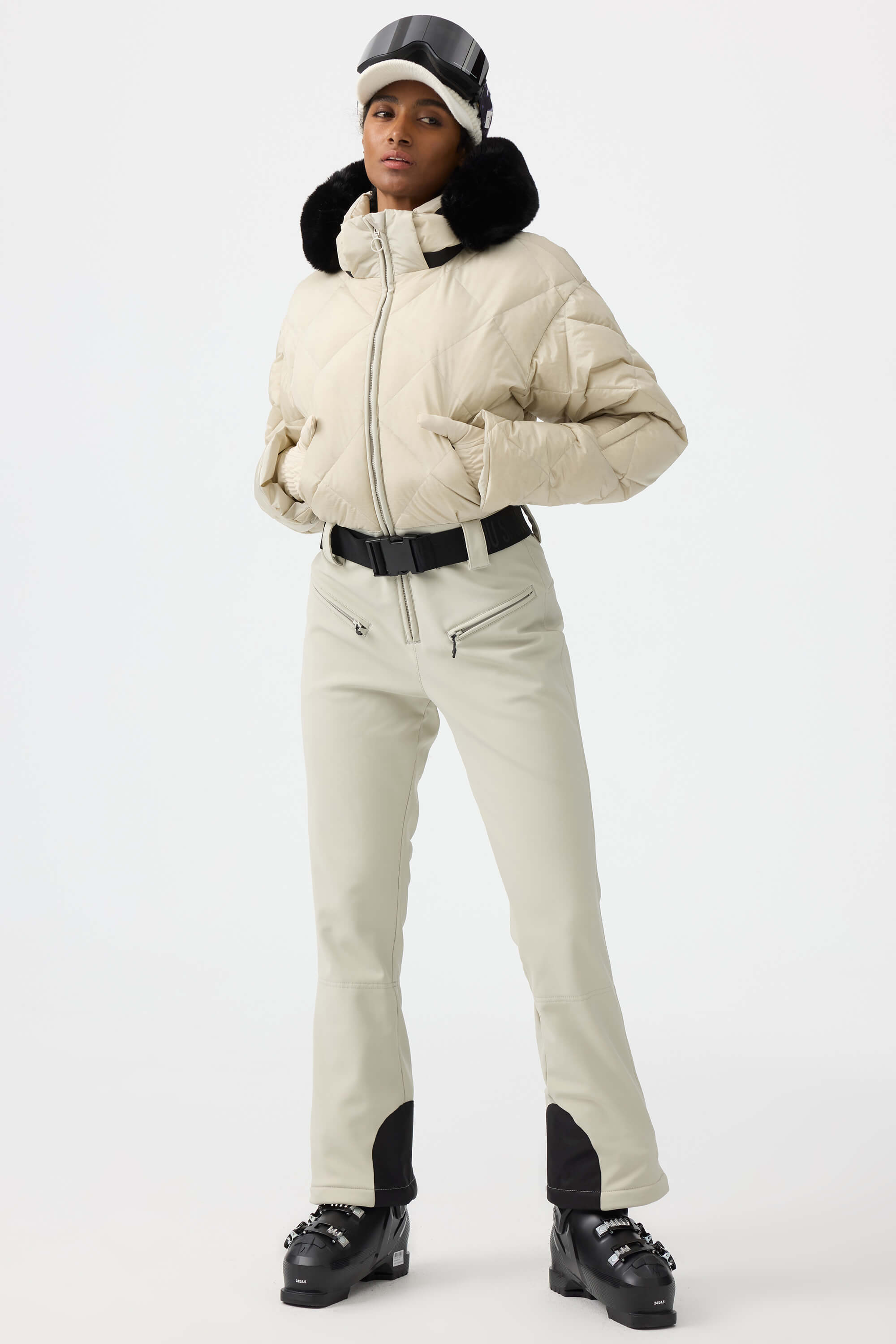 Macacão de Ski Feminino Mini-flare Puffer Lemartine