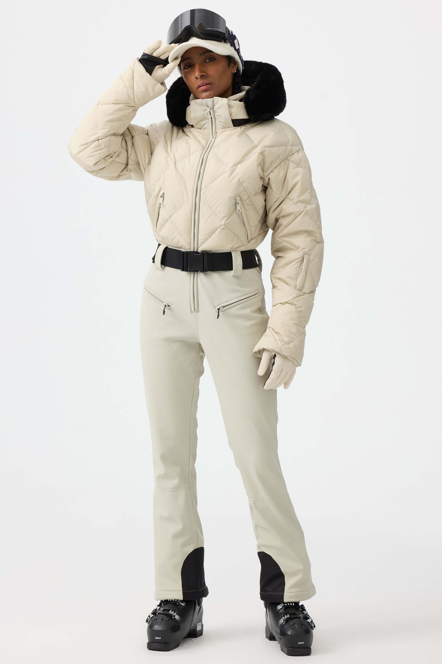 Macacão de Ski Feminino Mini-flare Puffer Lemartine