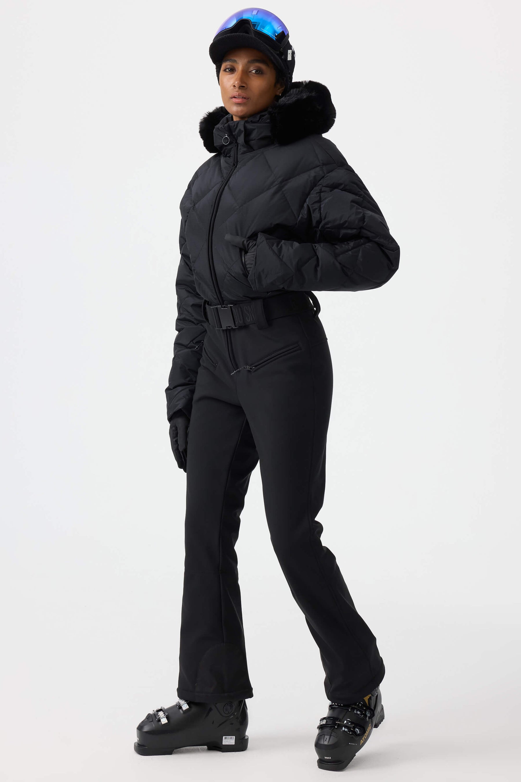 Macacão de Ski Feminino Mini-flare Puffer Lemartine
