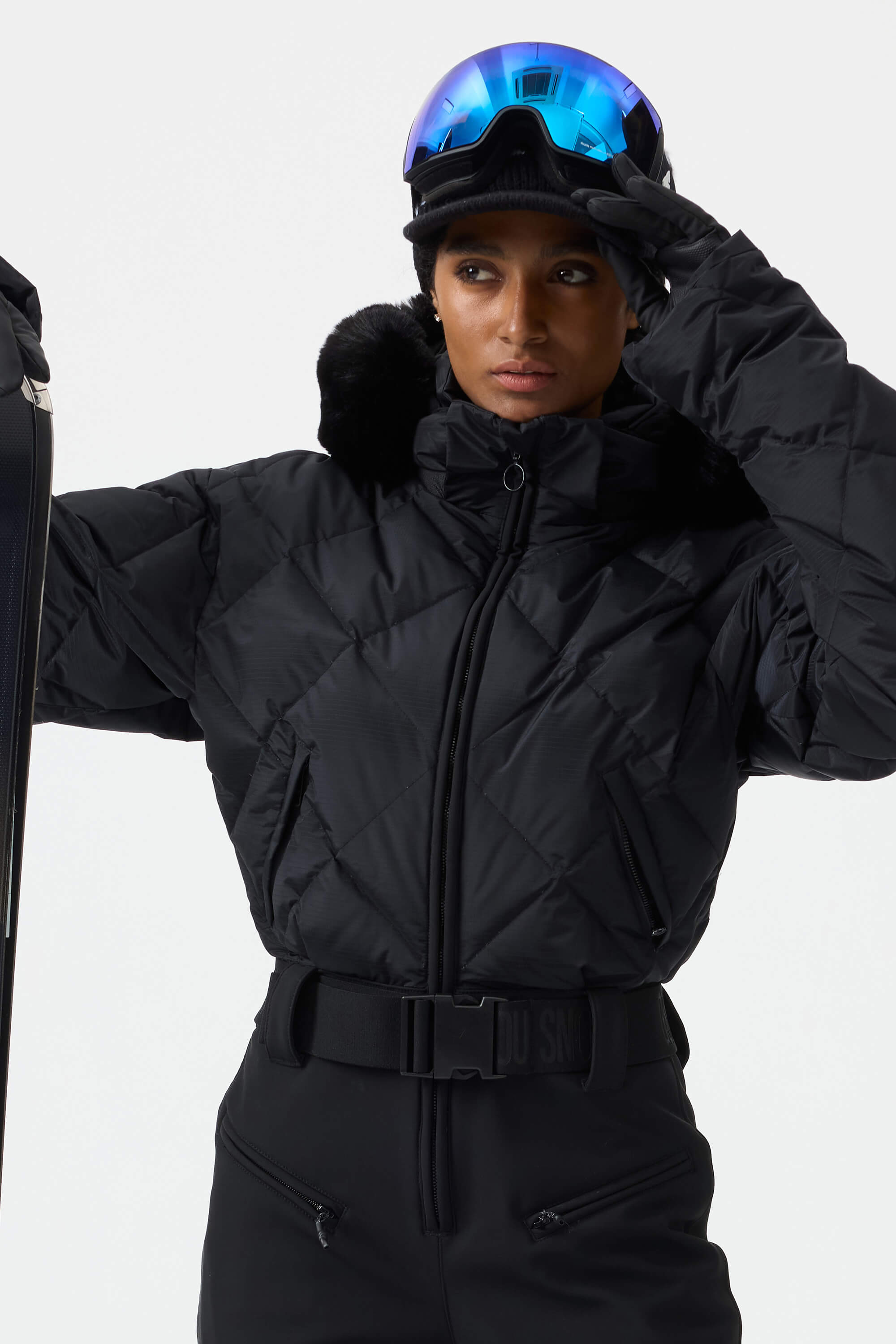Macacão de Ski Feminino Mini-flare Puffer Lemartine
