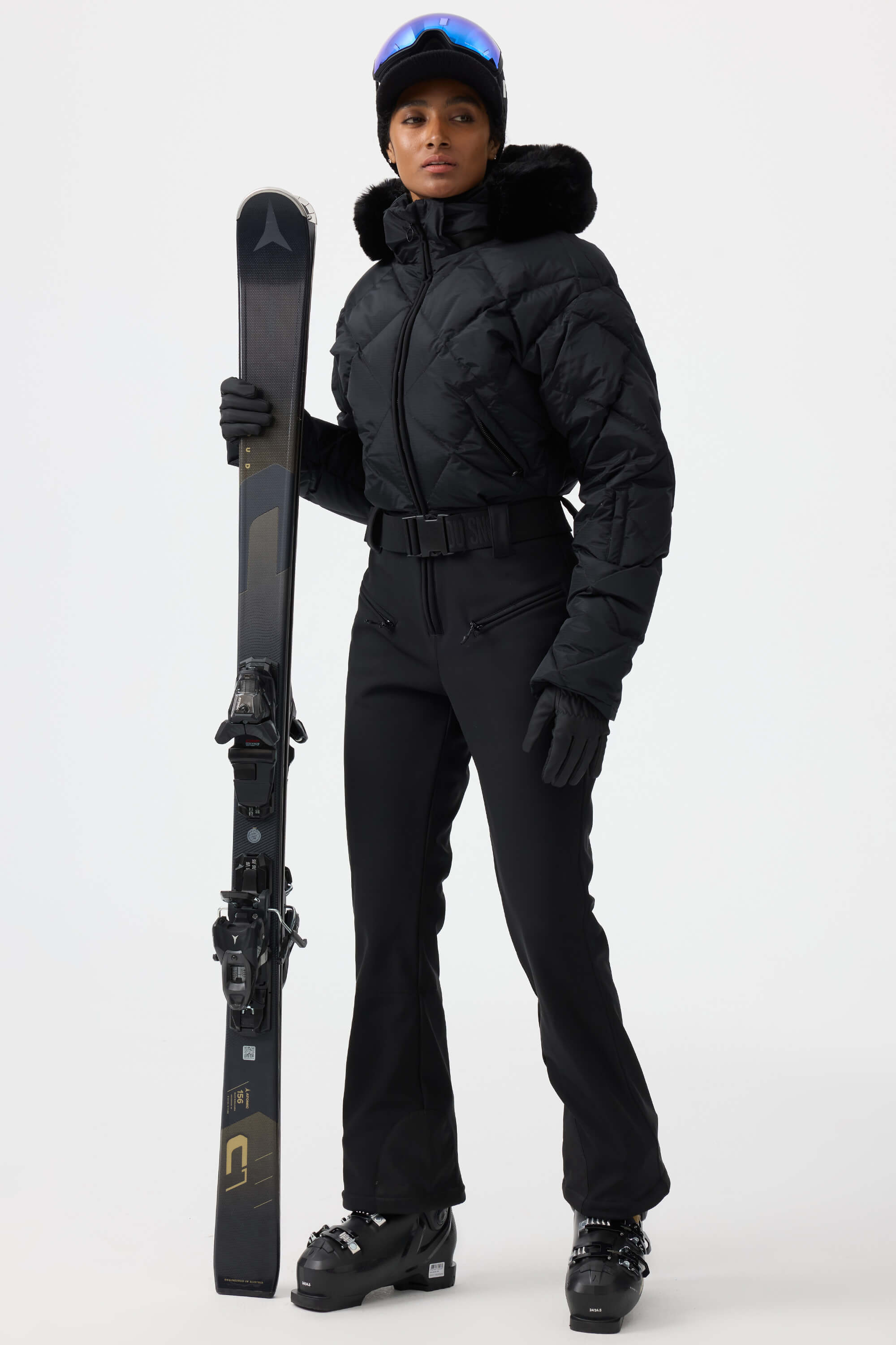 Macacão de Ski Feminino Mini-flare Puffer Lemartine