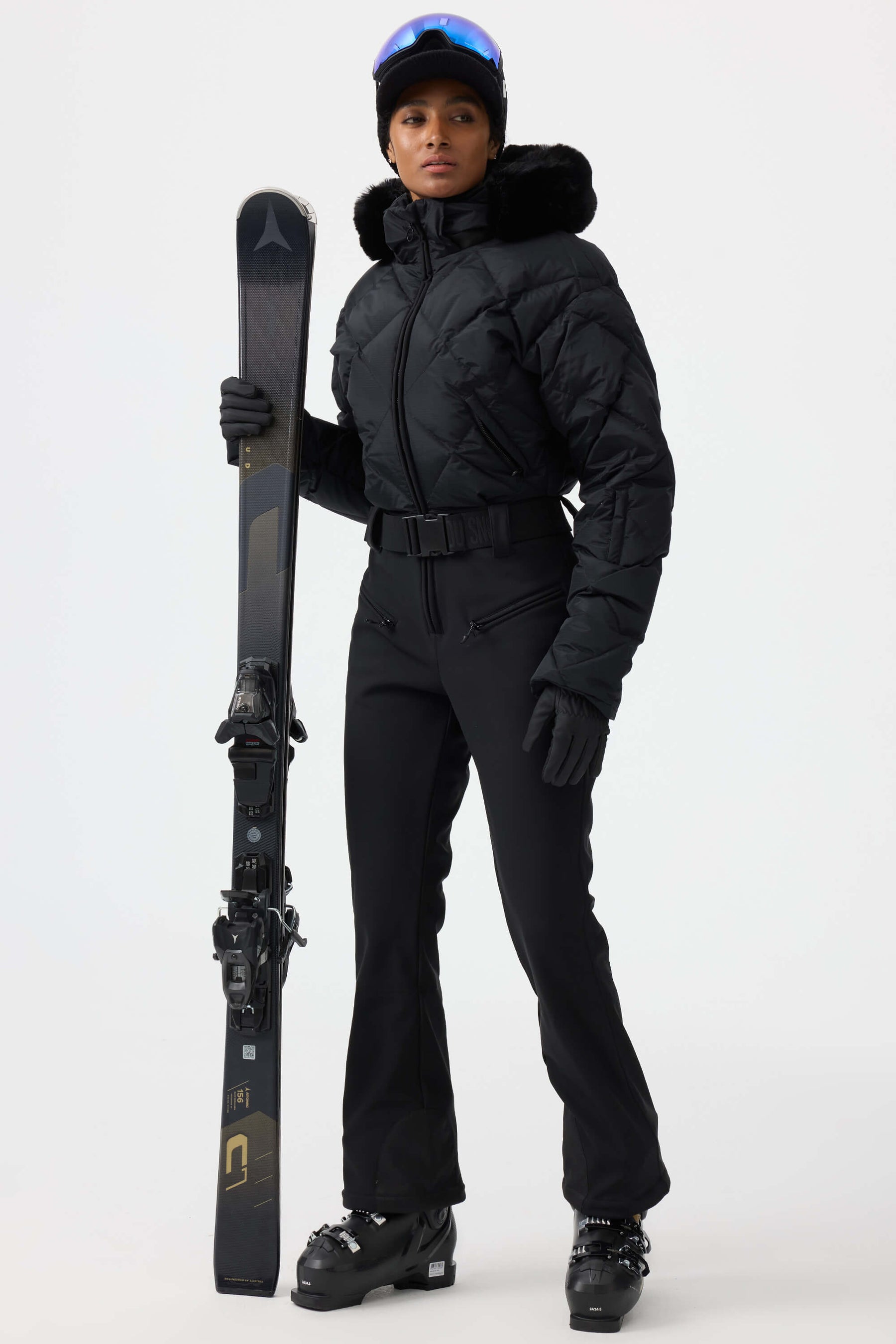 Macacão de Ski Feminino Mini-flare Puffer Lemartine