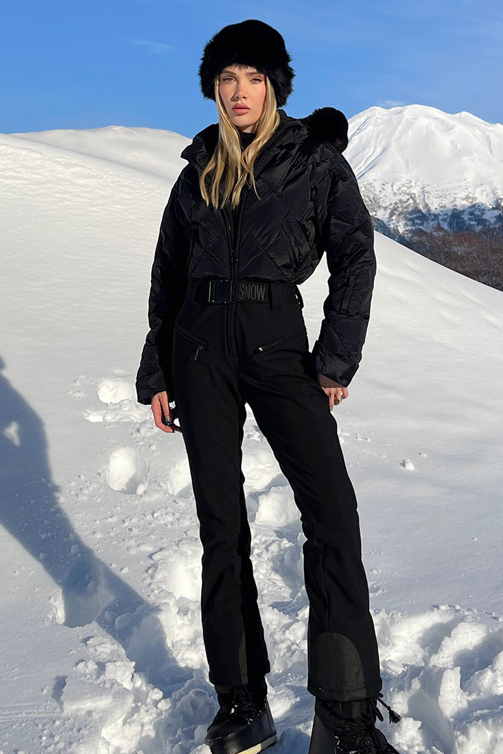 Macacão de Ski Feminino Mini-flare Puffer Lemartine