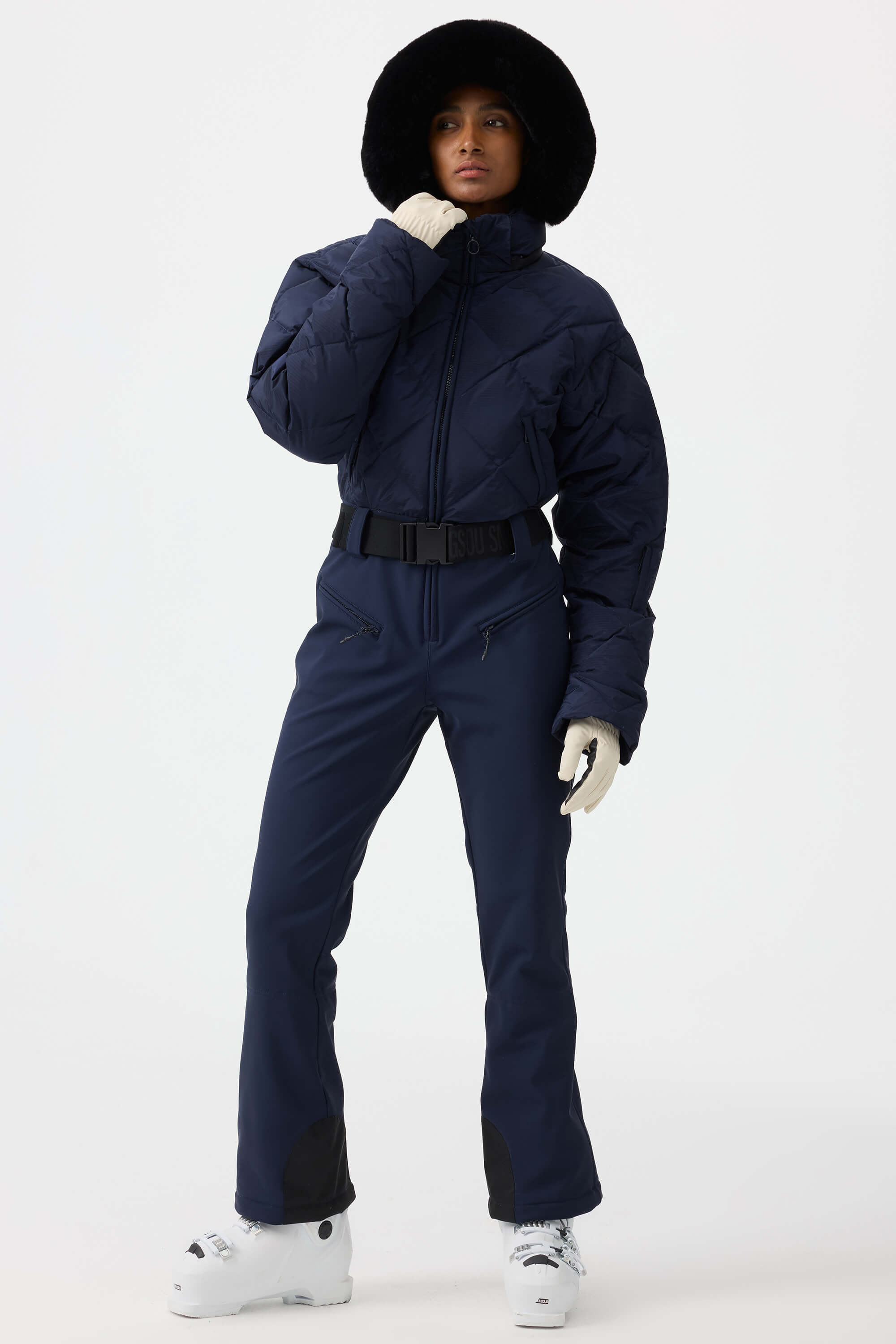 Macacão de Ski Feminino Mini-flare Puffer Lemartine