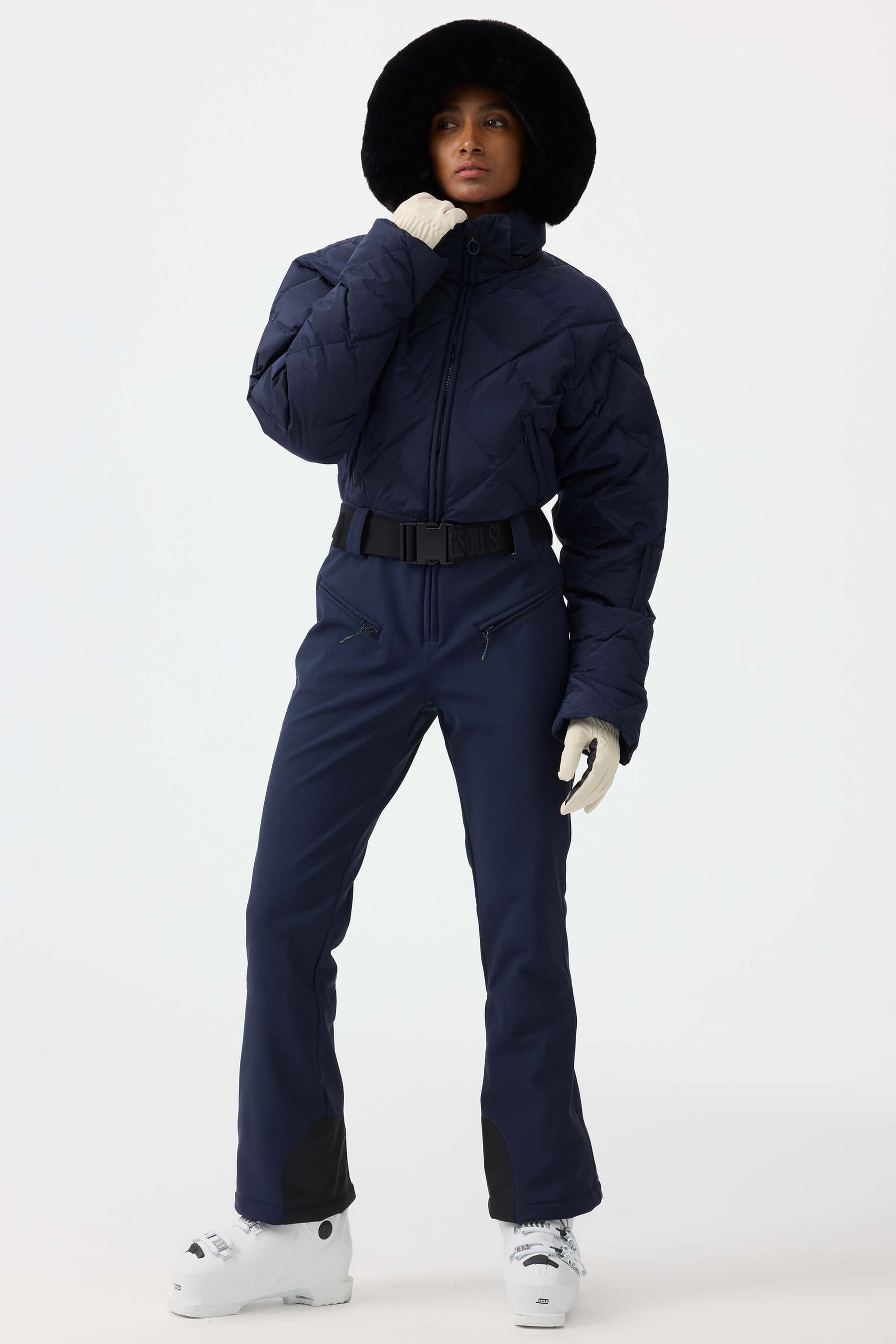 Macacão de Ski Feminino Mini-flare Puffer Lemartine