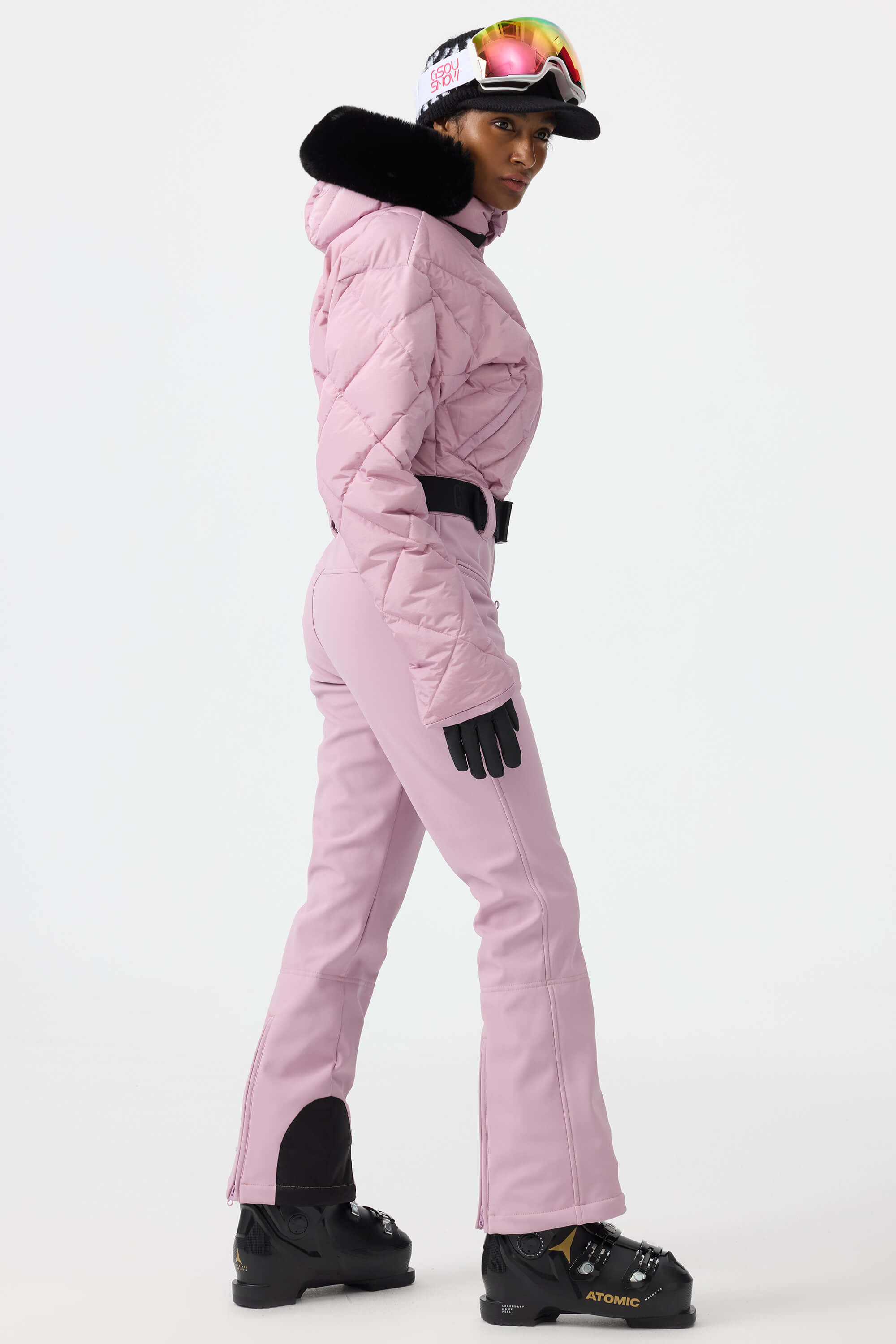 Macacão de Ski Feminino Mini-flare Puffer Lemartine