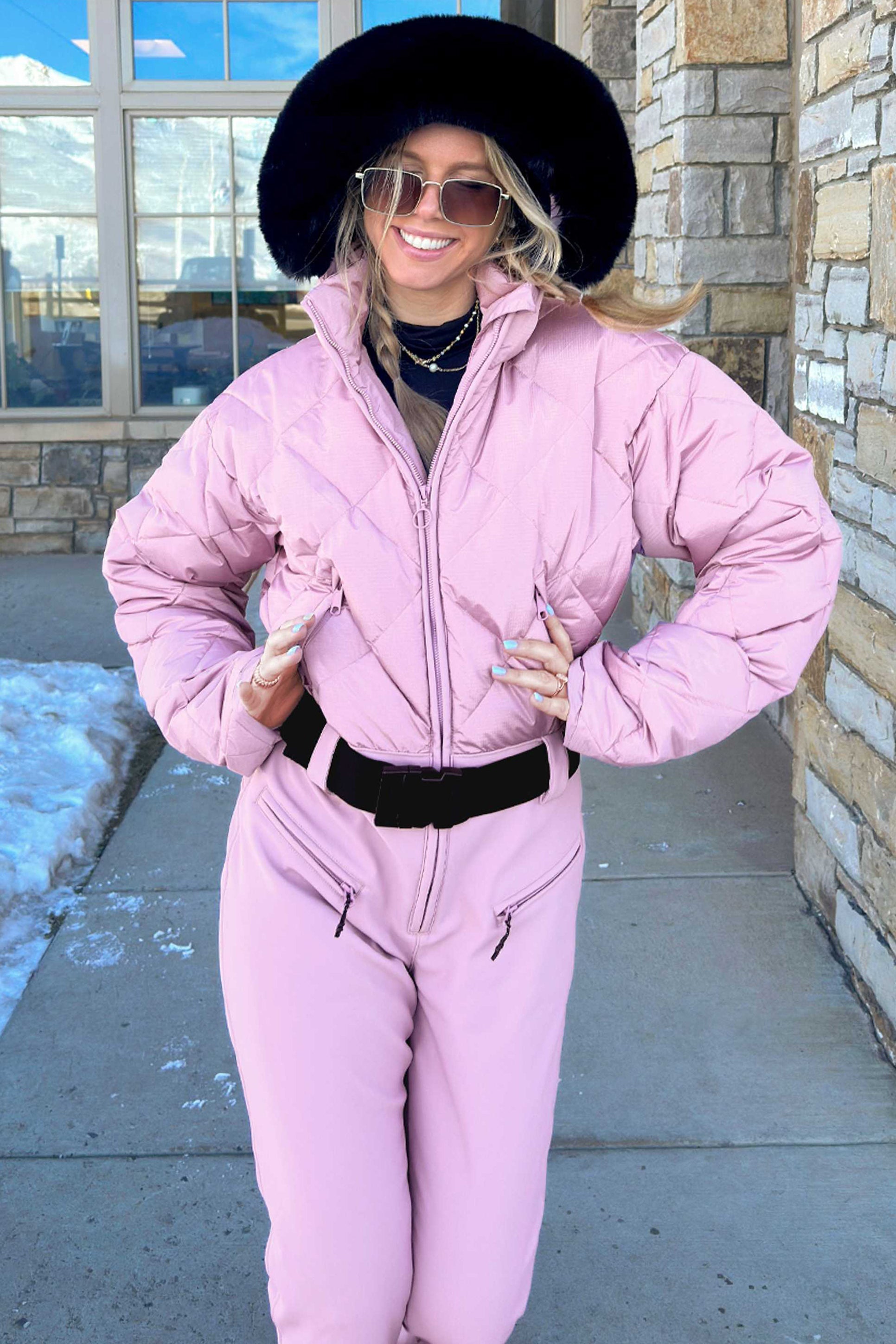 Macacão de Ski Feminino Mini-flare Puffer Lemartine