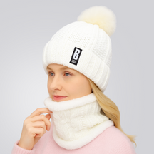 Gorro e Protetor de Pescoço Feminino Confort | Lemartine