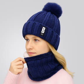 Gorro e Protetor de Pescoço Feminino Confort | Lemartine