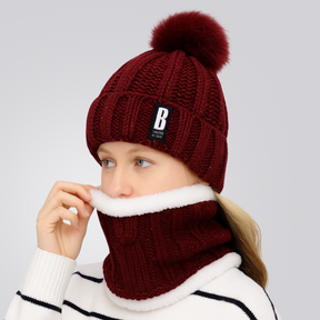 Gorro e Protetor de Pescoço Feminino Confort | Lemartine