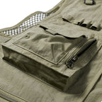 Colete Masculino Outdoor Multifuncional com Bolsos Táticos | Lemartine