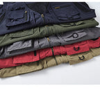 Colete Masculino Outdoor Multifuncional com Bolsos Táticos | Lemartine