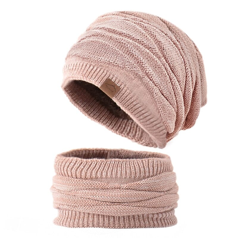 Gorro e Protetor de Pescoço Lã Feminino | Lemartine