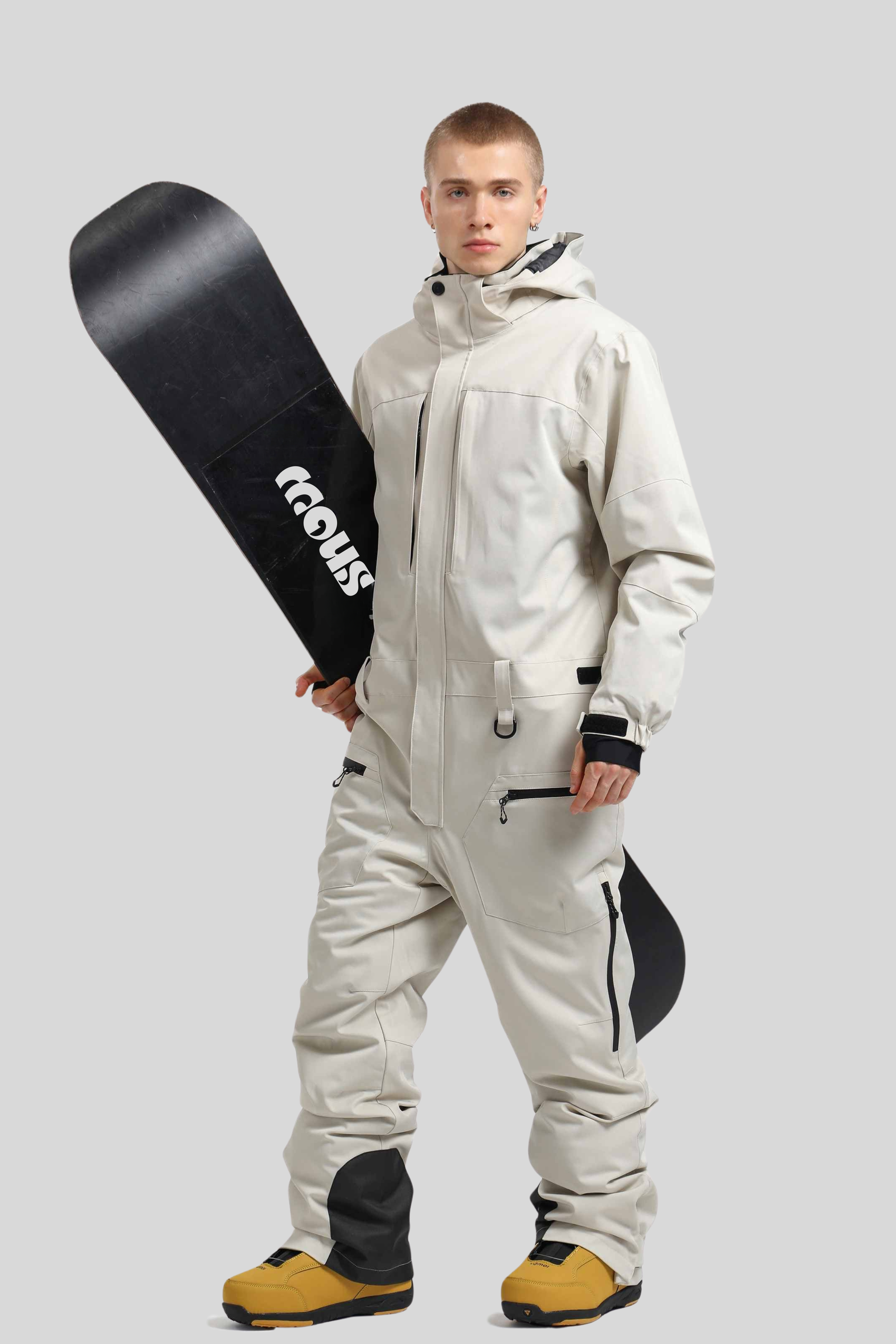 Macacão de Esqui Masculino Impermeável e à Prova de Vento Lemartine