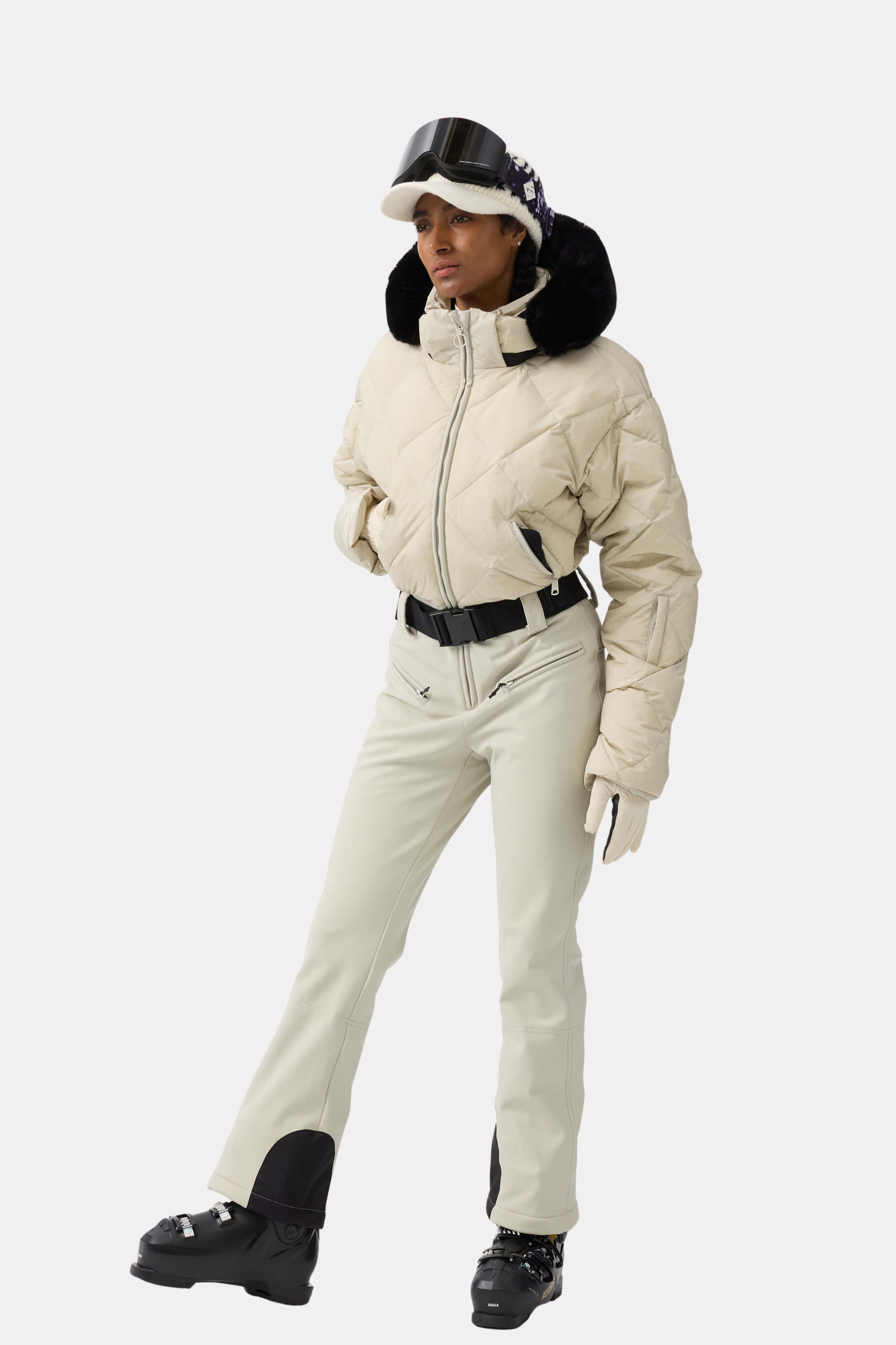 Macacão de Ski Feminino Mini-flare Puffer Lemartine