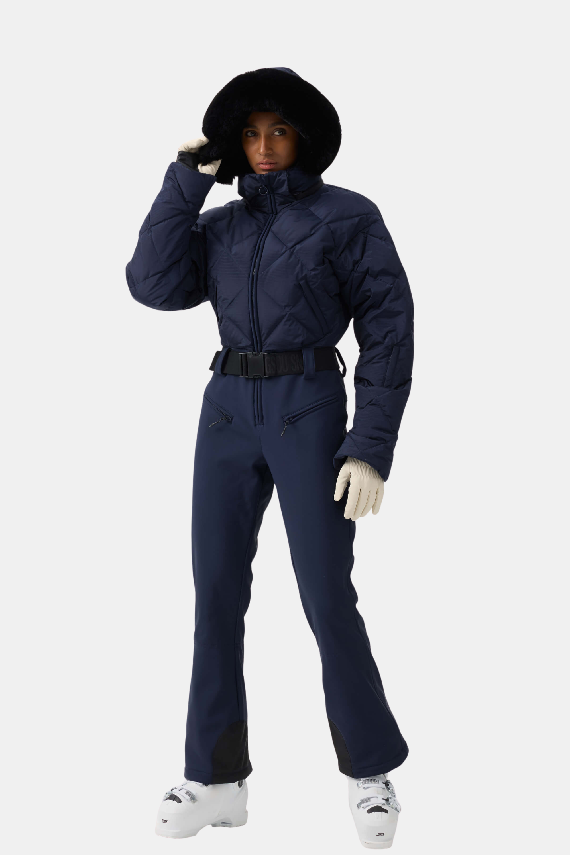 Macacão de Ski Feminino Mini-flare Puffer Lemartine