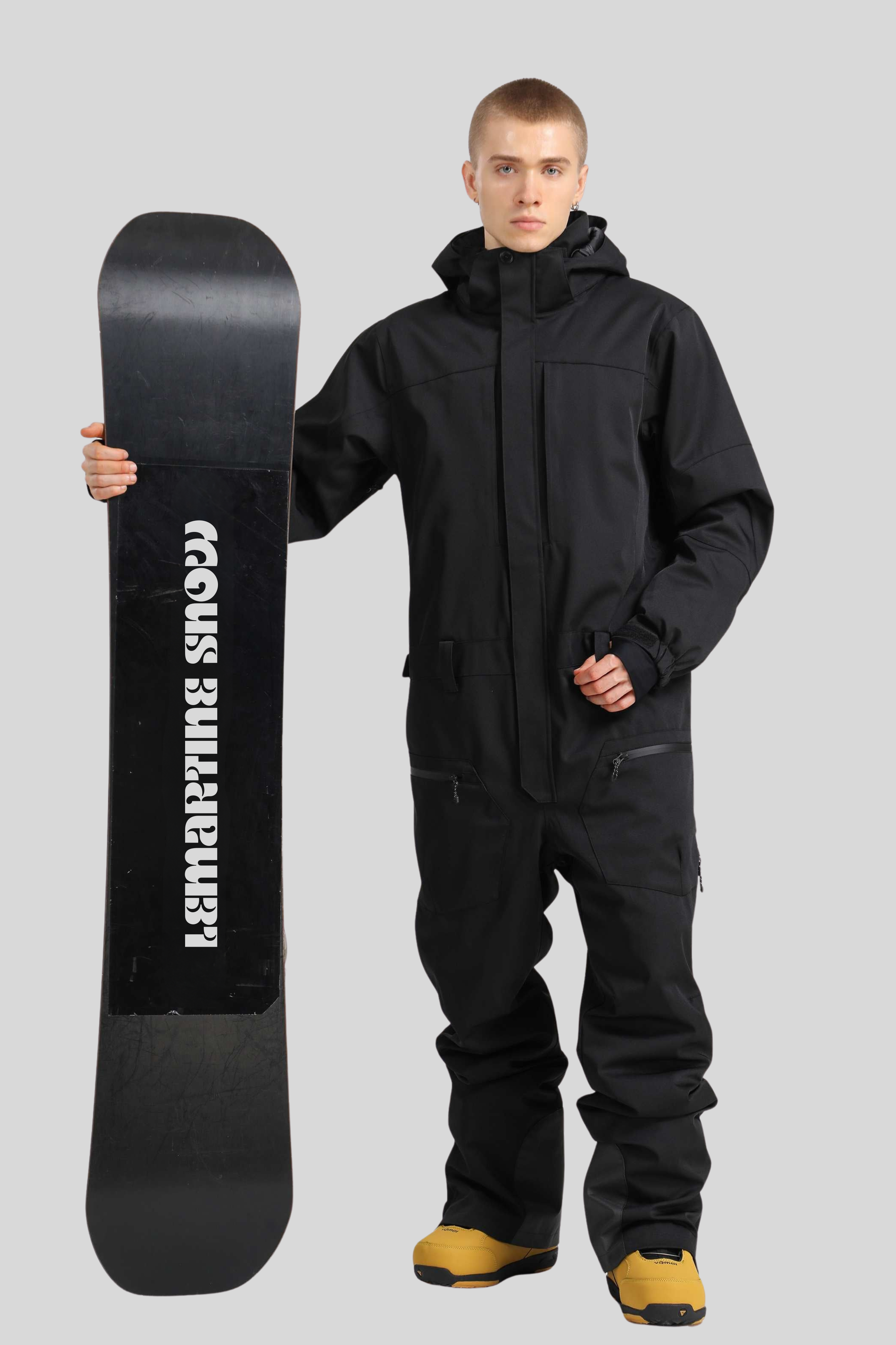 Macacão de Esqui Masculino Impermeável e à Prova de Vento Lemartine