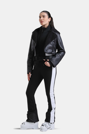 Macacão de Ski Feminino Slim-fit Cozy + Jaqueta Sherpa Lemartine