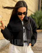 Jaqueta Vintage Feminina Lapela Classic | Lemartine