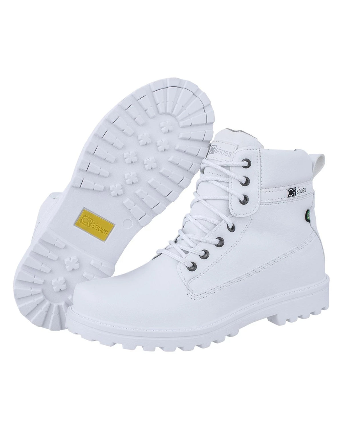 Bota Masculina Coturno Branco | Lemartine