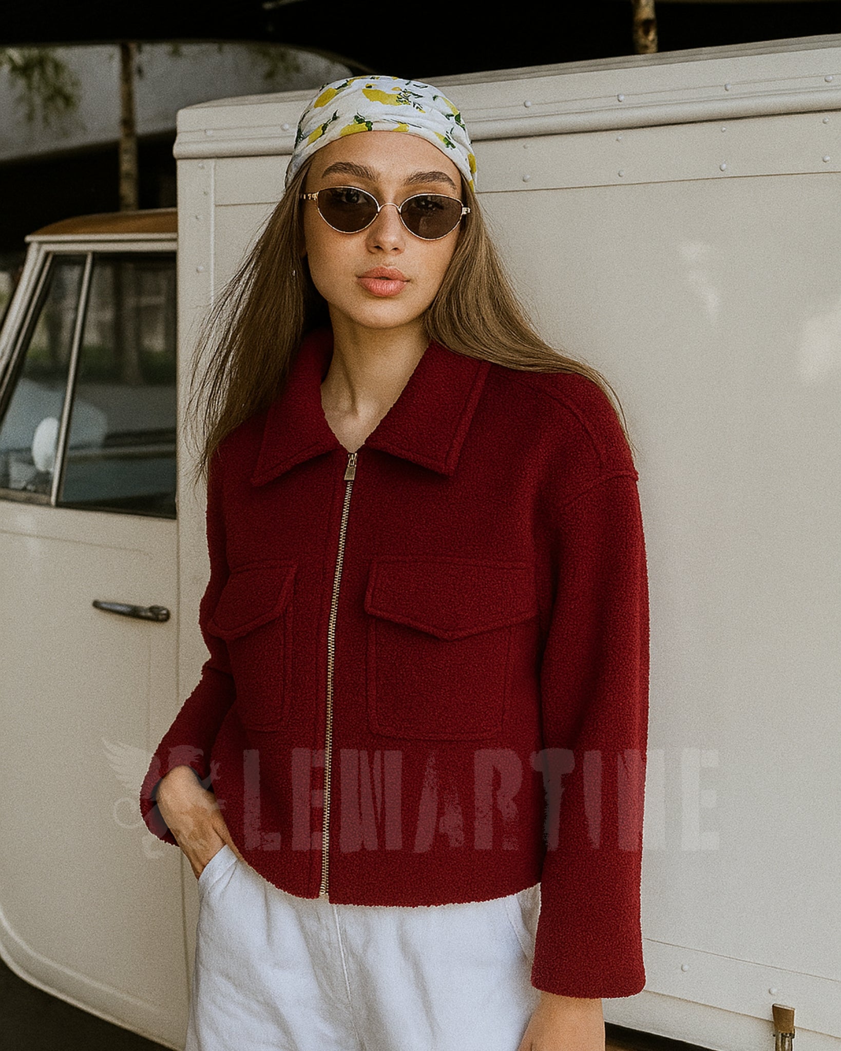 Jaqueta Vintage Feminina Lapela | Lemartine