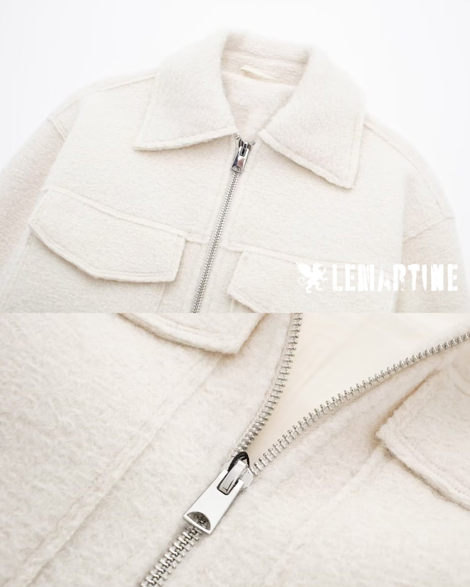 Jaqueta Vintage Feminina Lapela | Lemartine