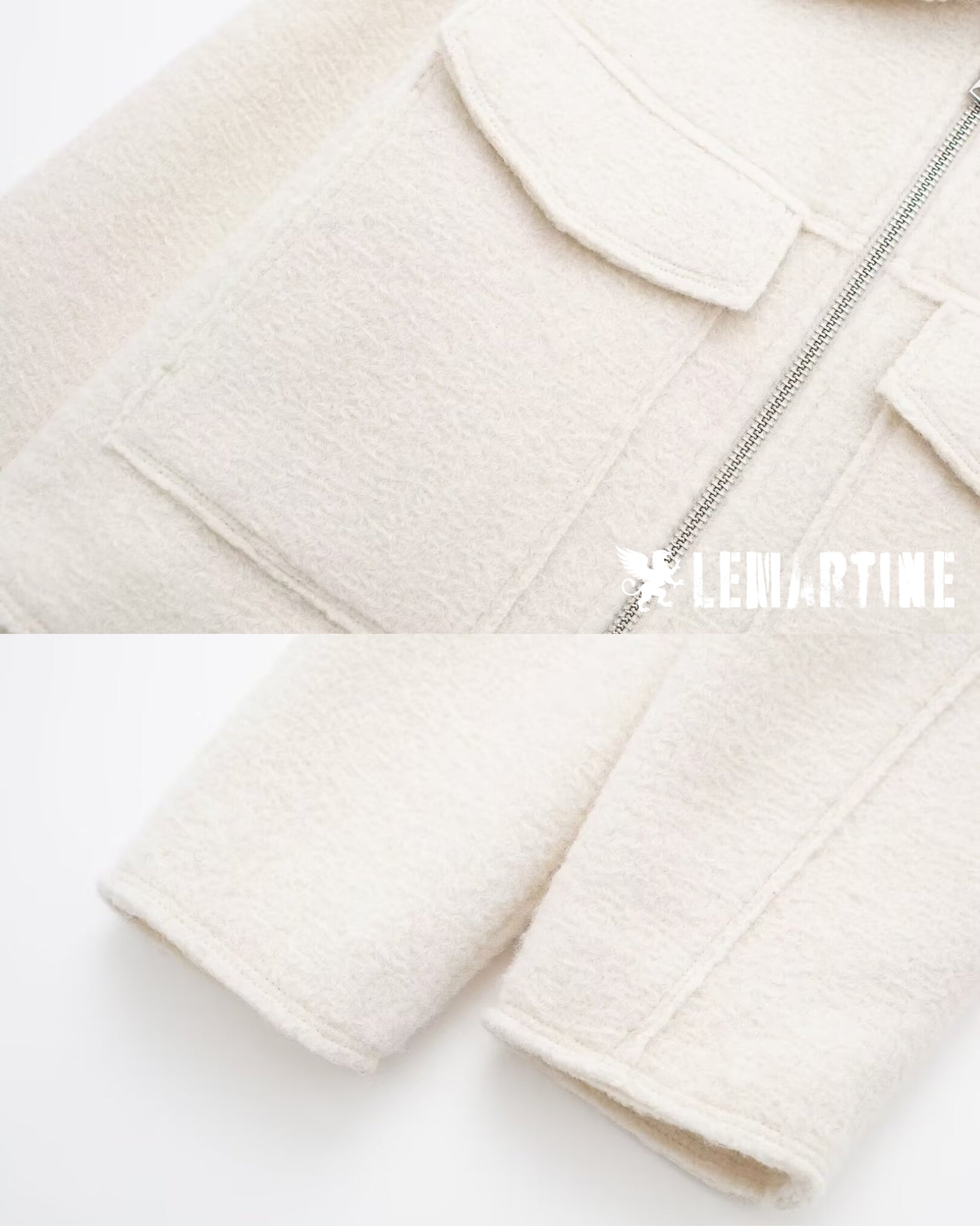 Jaqueta Vintage Feminina Lapela | Lemartine