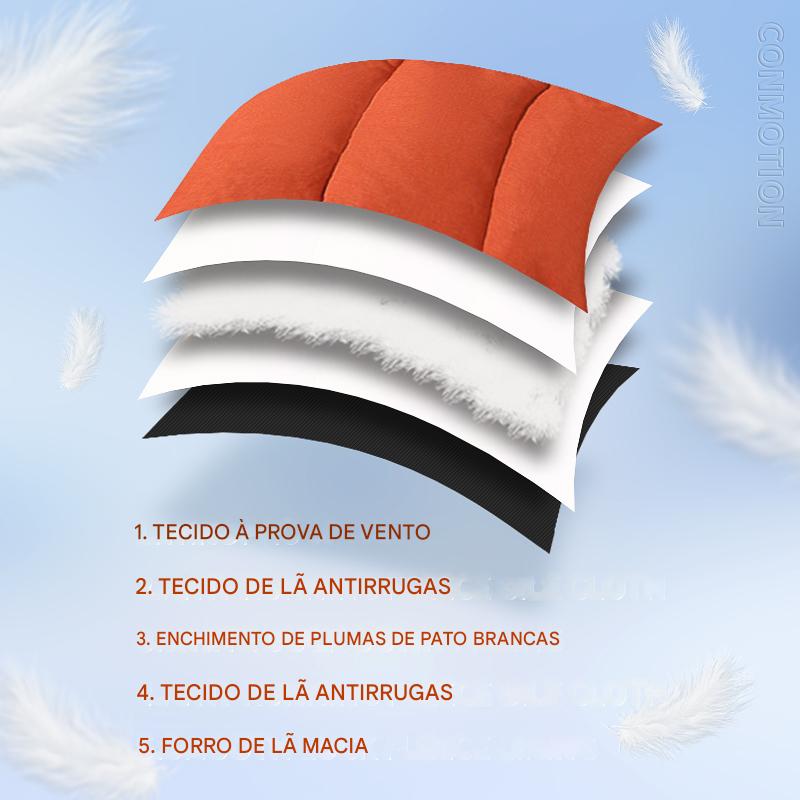 Jaqueta Puffer Térmica Masculina de Pluma Tech Lemartine