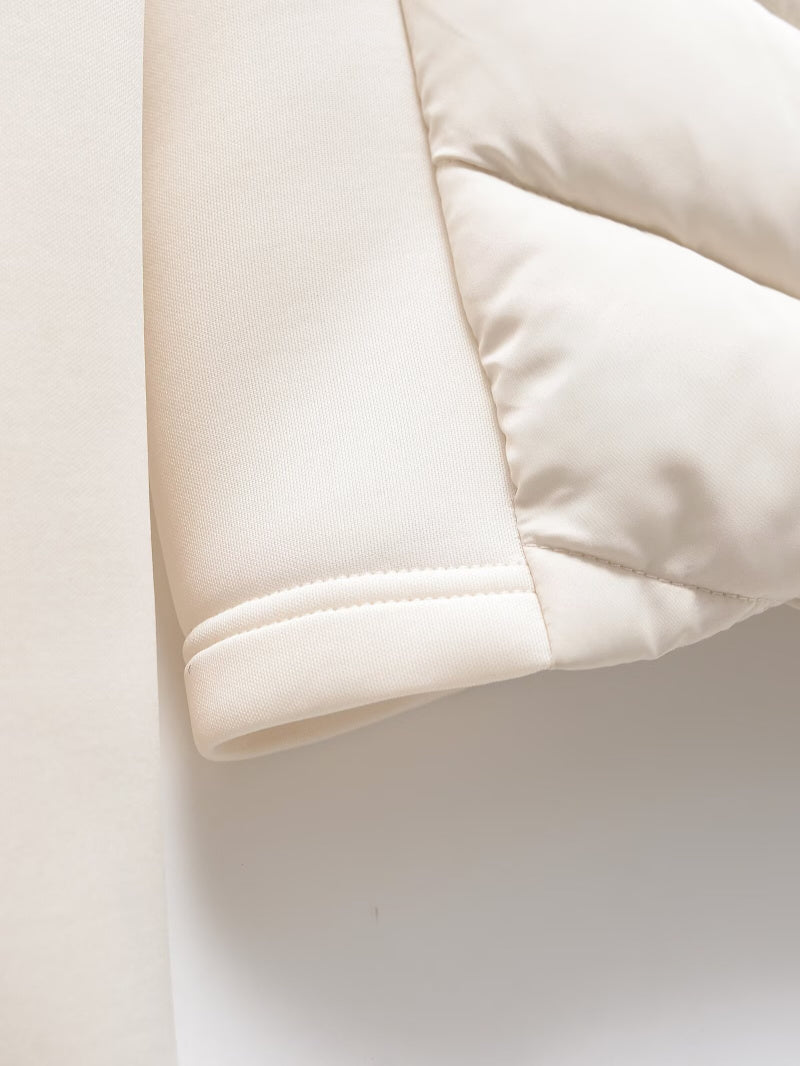 Jaqueta Acolchoada Feminina Bege Fahart | Lemartine