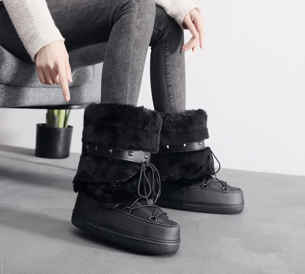 Bota Feminina Snow Moon Boott Ski | Lemartine