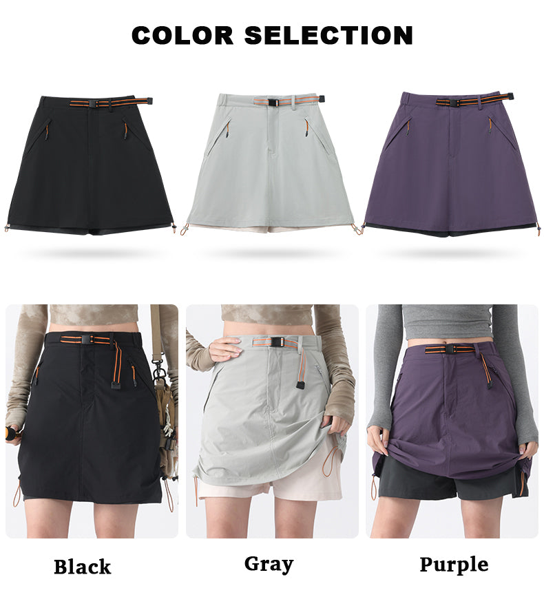 Shorts Saia Feminino Hikking Premium | Lemartine
