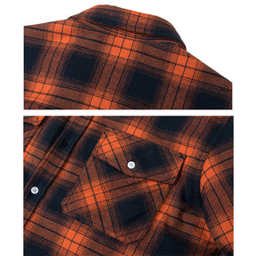 Jaqueta Masculina Xadrez Casual Forrada com Lã Lemartine