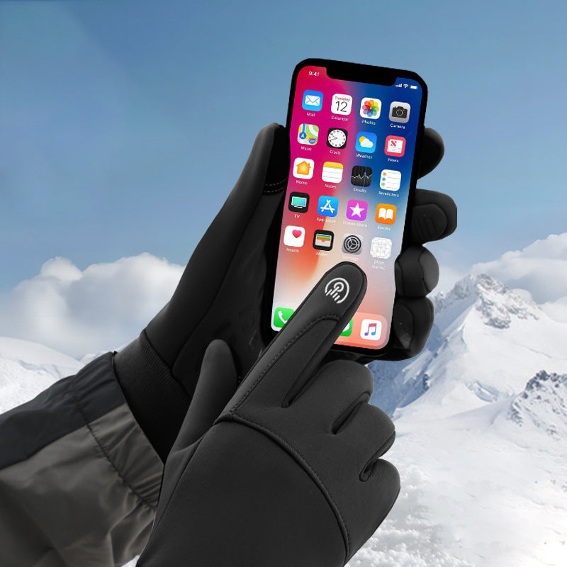 Luva de Inverno com Zíper e Dedo Flip Lemartine