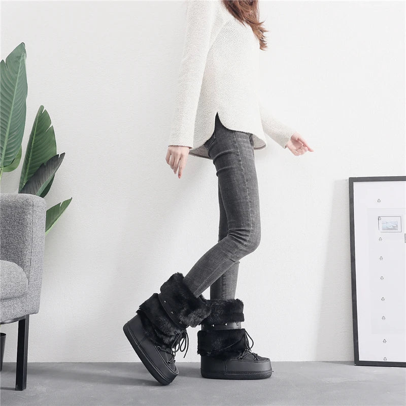 Bota Feminina Snow Moon Boott Ski | Lemartine