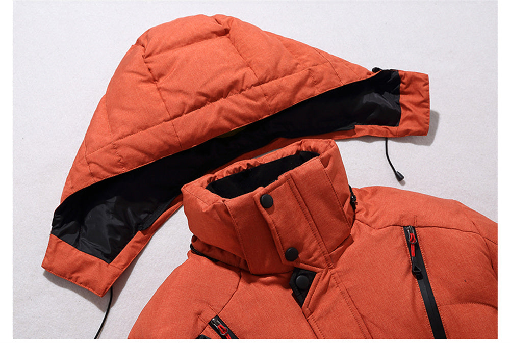 Jaqueta Puffer Térmica Masculina de Pluma Tech Lemartine