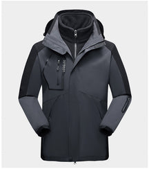 Jaqueta 3 em 1 Masculina Impermeável Inverno Lemartine