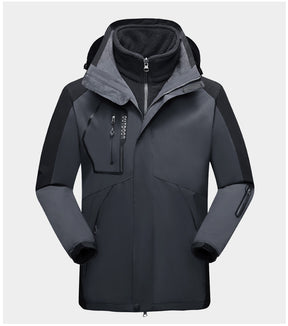 Jaqueta 3 em 1 Masculina Impermeável Inverno Lemartine