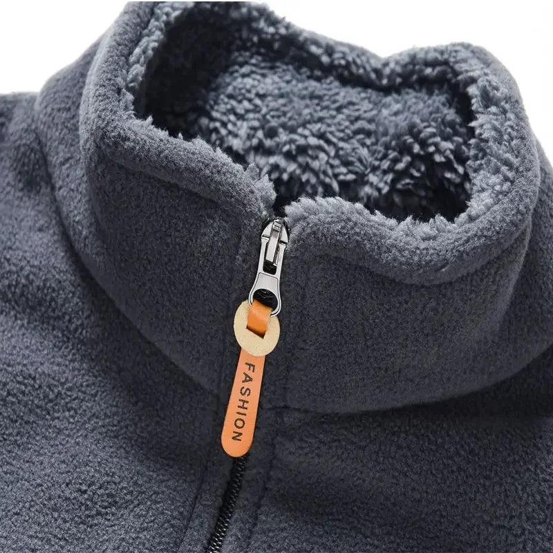Jaqueta Masculina Fleece de Lã Térmica Lemartine