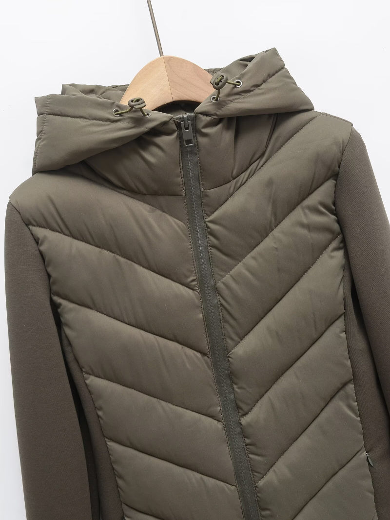 Jaqueta Acolchoada Feminina Verde Fahart | Lemartine