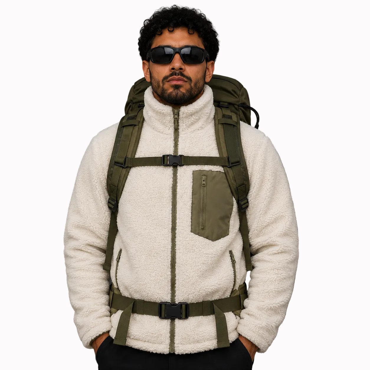 Jaqueta Masculina Puffer 2 em 1 Reversível Andes Lemartine