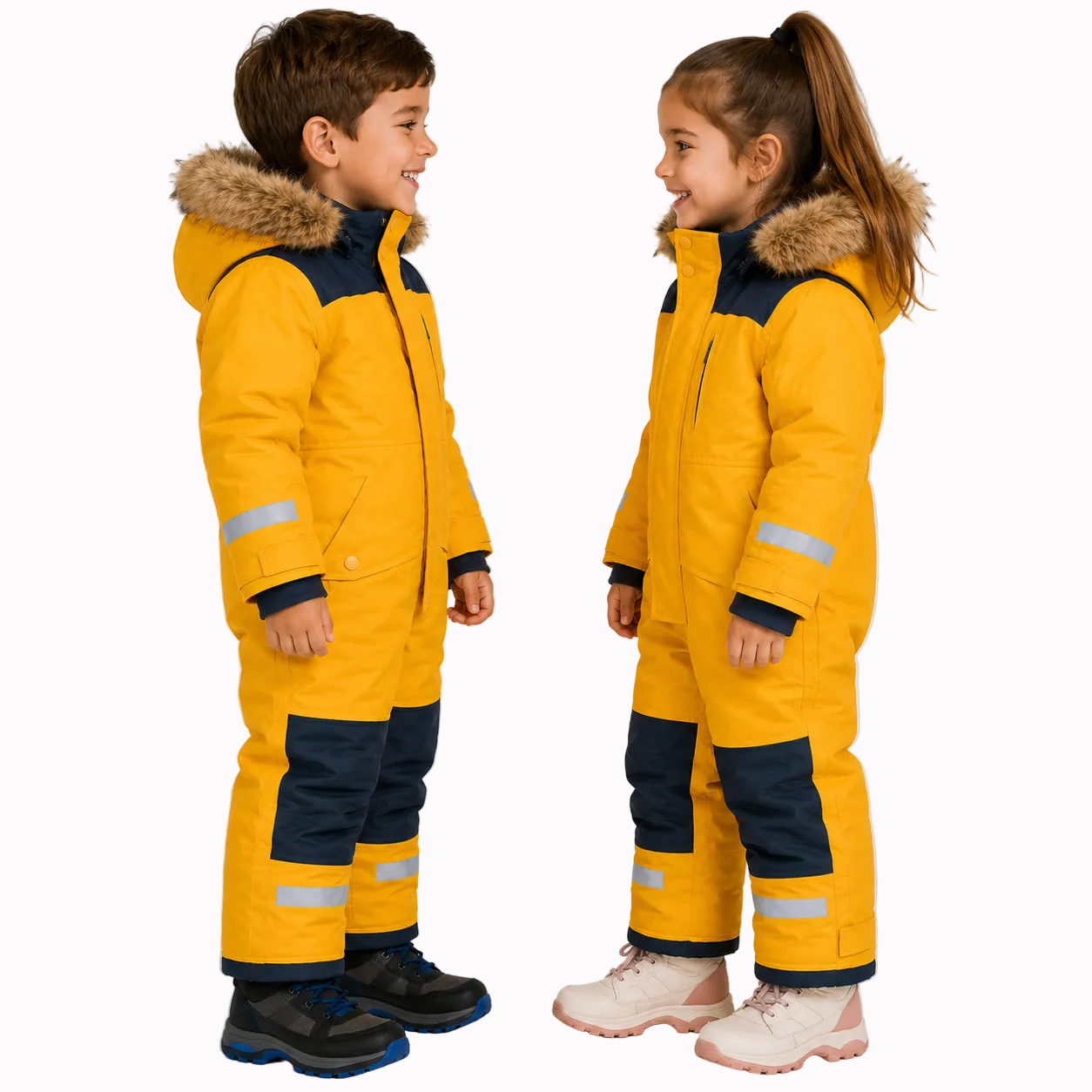 Macacão de ski unissex infantil SnowBuddy Lemartine