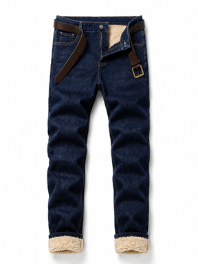 Calça Jeans Masculina Forrada para Inverno Lemartine