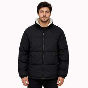 Jaqueta Masculina Puffer 2 em 1 Reversível Andes Lemartine